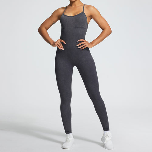 Seamless Sand-Washed Jumpsuit | One-Piece Jumpsuit | The Kashmere