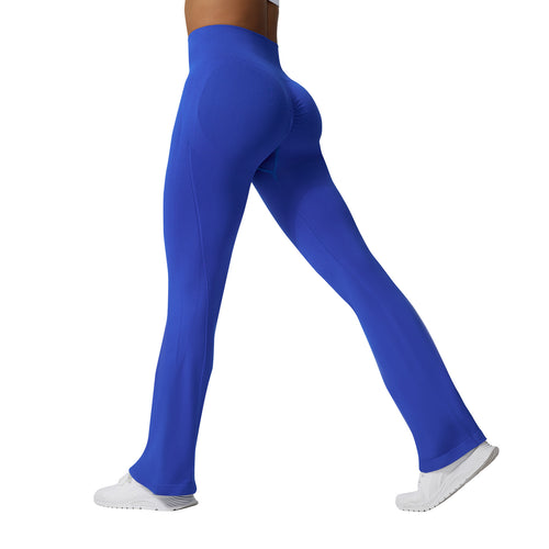 Butt-Lifting Squat-Proof High-Waisted Flared Leggings | Yoga Pants | The Kashmere