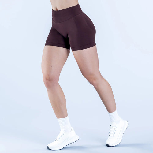 Seamless Butt Lifting High-Waisted Butt-Lifting Yoga Shorts | Seamless Peach-Butt Fitness Pants | Yoga Pants | The Kashmere