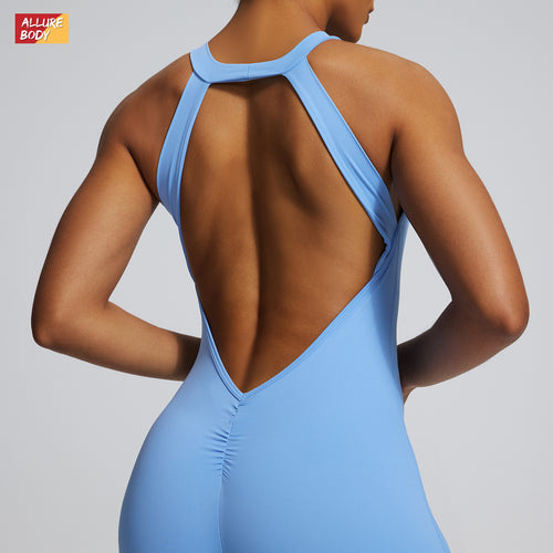 Quick-Dry Jumpsuit | One-Piece Jumpsuit | The Kashmere - Premium Seamless Activewear by The Kashmere