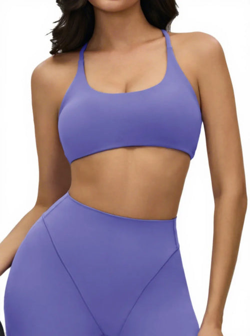 U-Neck Naked-Feel Cross-Back Bra | The Kashmere