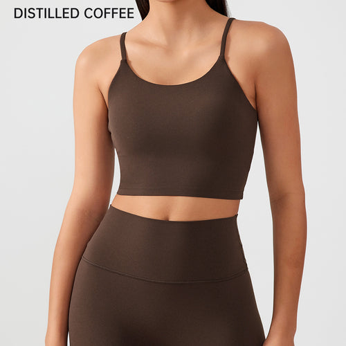 AG002 Strappy Back Sculpting Sports Bra | The Kashmere