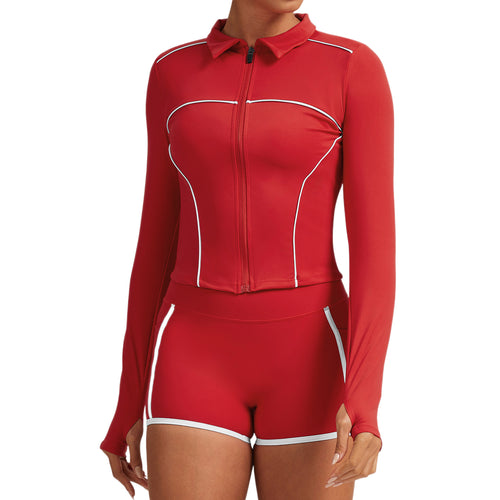 Zip-Up Workout Jacket | Fitness Jacket | The Kashmere