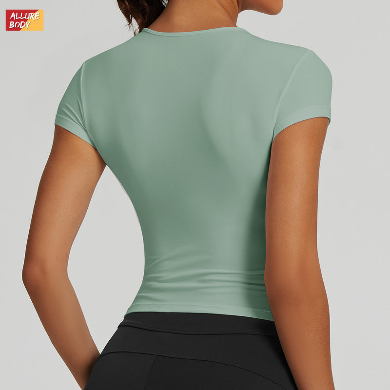 Quick-Dry Short Sleeve Biker Shorts | Athletic Shorts | The Kashmere