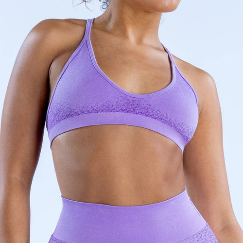 Seamless Jacquard Yoga Bra | Sports Bra | The Kashmere